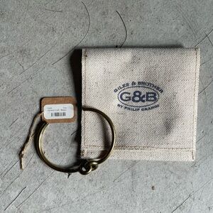 Giles & Brother Archer Brass Bangle